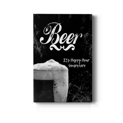 Beer Premium Gallery Wrapped Canvas - Ready to Hang