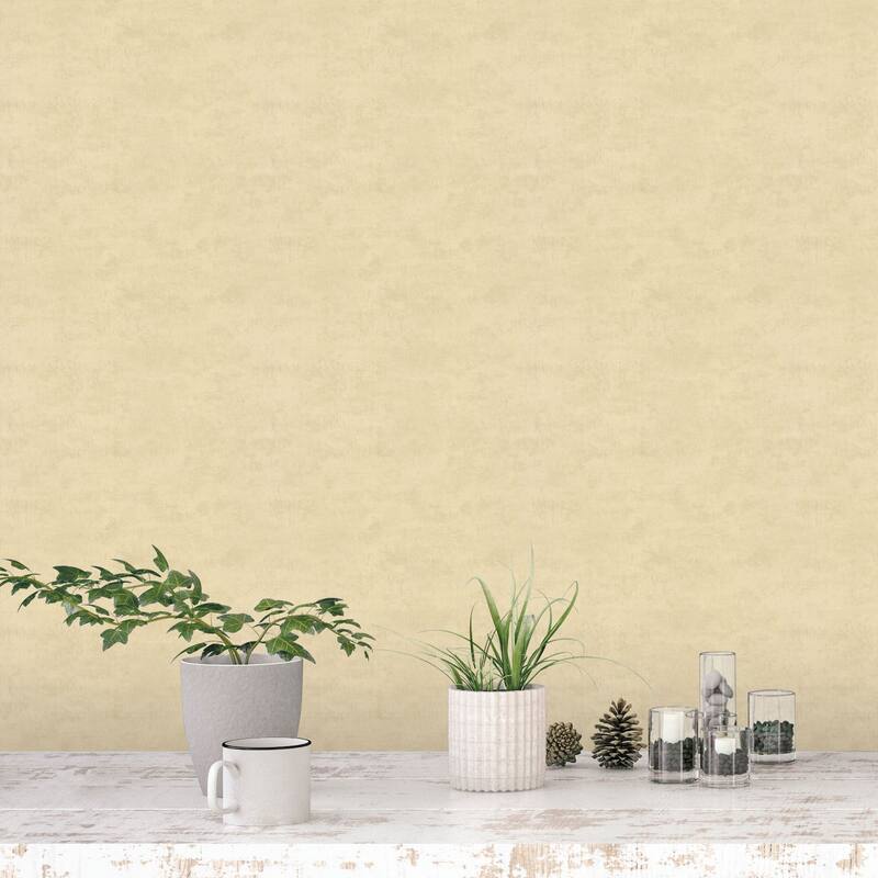 Galerie Wallcoverings Nordic Elements Embossed Plain Texture Vinyl on Non-woven Pearlescent Wallpaper Roll - 33 feet x 21 inches