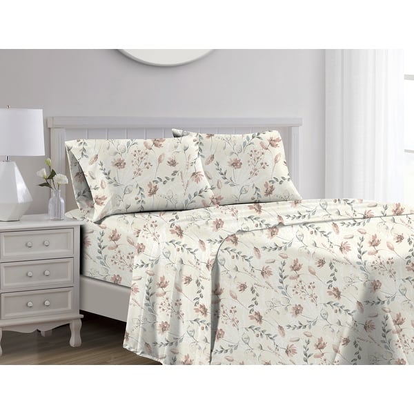 Petals Cotton Sheet Set Queen