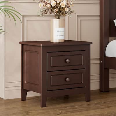 Mid Century Retro Bedside Table with Classic Design