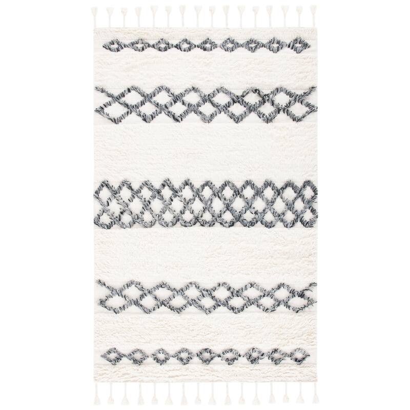 SAFAVIEH Handmade Casablanca Aneliya Tribal Wool Rug