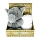 preview thumbnail 8 of 10, Boys and Girls Plush Gray Wolf With Blanket