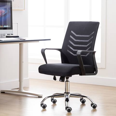 Porthos Home Baez Adjustable Swivel Office Chair
