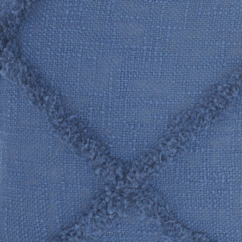 Royal Abstract Shaggy Detail Lumbar Pillow