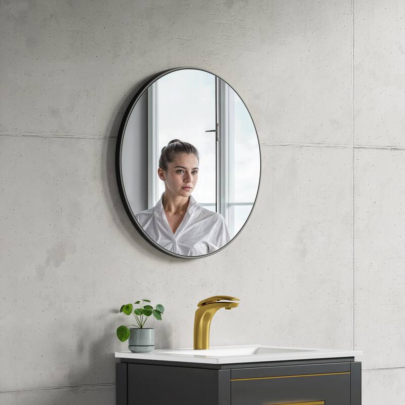 Catton Round Mirror - 24" Diameter