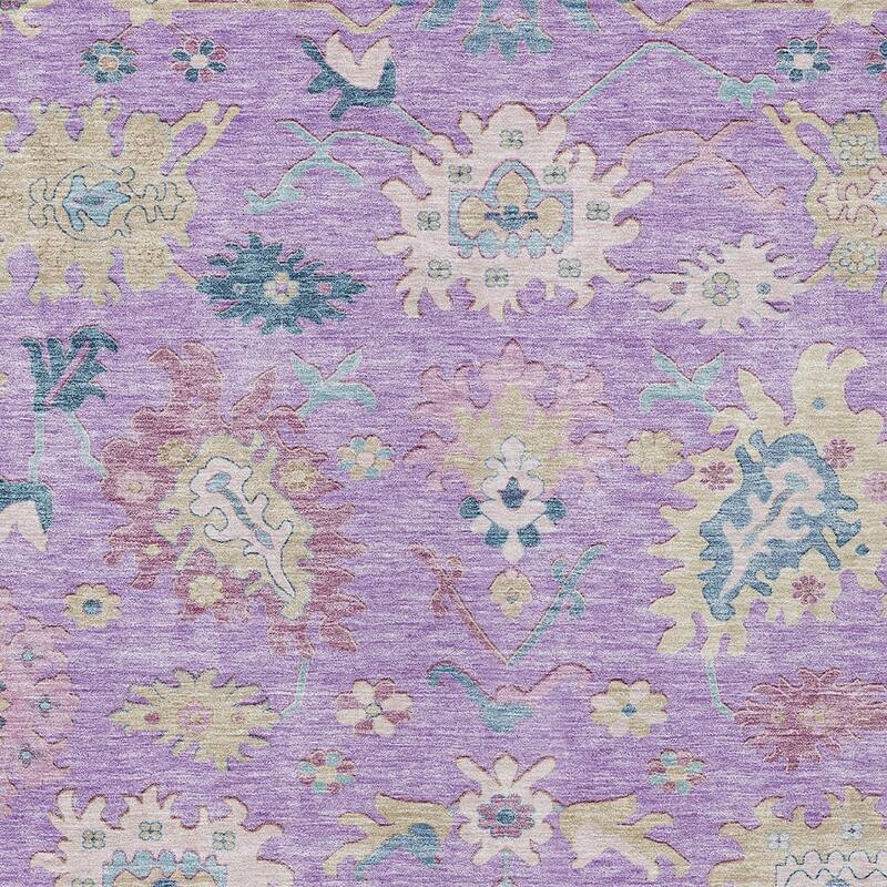 HomeRoots Floral Transitional Rectangle Outdoor Rug