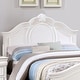 preview thumbnail 6 of 11, Furniture of America Pati 3-Piece White Wood Panel Bedroom Set