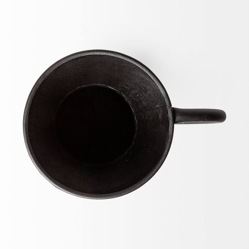 Emily II Black Metal Decorative Jug