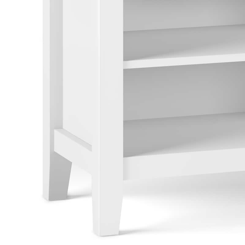 WYNDENHALL Stratford SOLID WOOD 24 inch Wide Bedside Nightstand Table