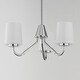 preview thumbnail 10 of 9, Maxim 12695WT Durham 3 Light 19" Wide Chandelier
