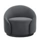 preview thumbnail 69 of 80, 34" Wide 2 Set Velvet/ Boucle Barrel Swivel Chair