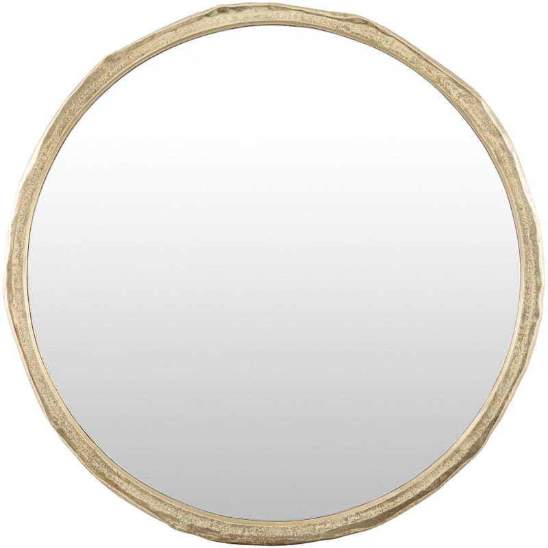 Livabliss Arenas Modern Accent Mirror - 34"H x 34"W x 1"D