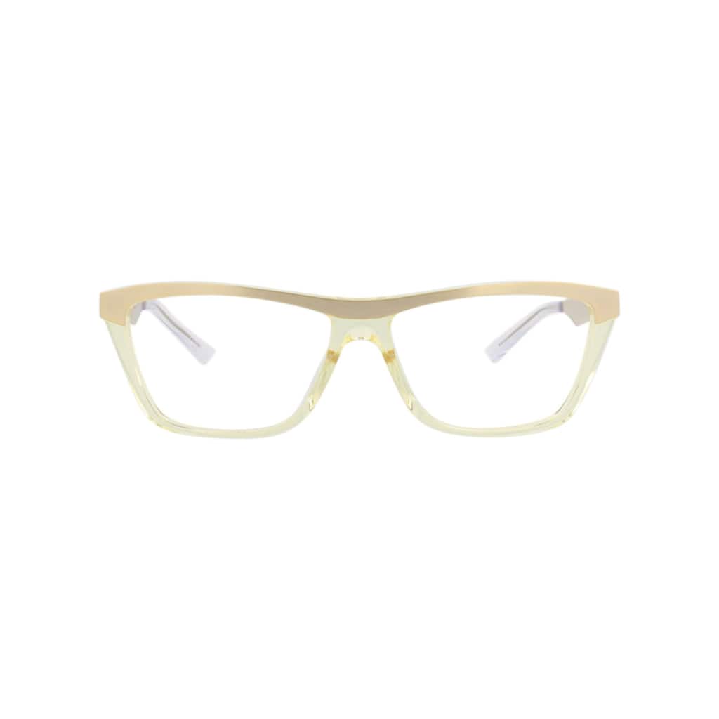 Bottega Veneta Cat Eye-Frame Metal Optical Frames