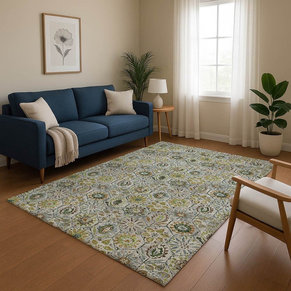 Premium Washable Super Soft Traditional Farmhouse Mayfield Rug