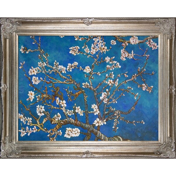 Vincent Van Gogh 'Branches of an Almond Tree in Blossom' Hand Painted Oil Reproduction