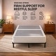 preview thumbnail 8 of 37, Onetan 8-Inch & 4-Inch Wooden Box Spring/Foundation Ideal for Mattress, No Assembly Needed, White.