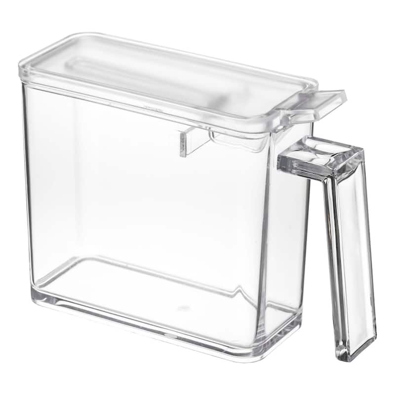 Yamazaki Home Spice Container - Two Sizes, Steel and Plastic, Small, 1.5 cups, 350 milliliters