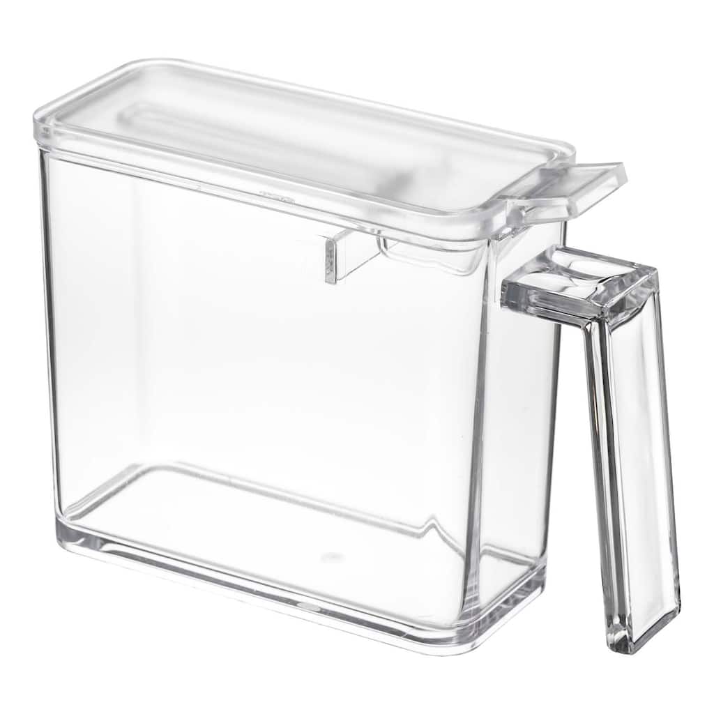 Yamazaki Home Spice Container - Two Sizes, Steel and Plastic, Small, 1.5 cups, 350 milliliters