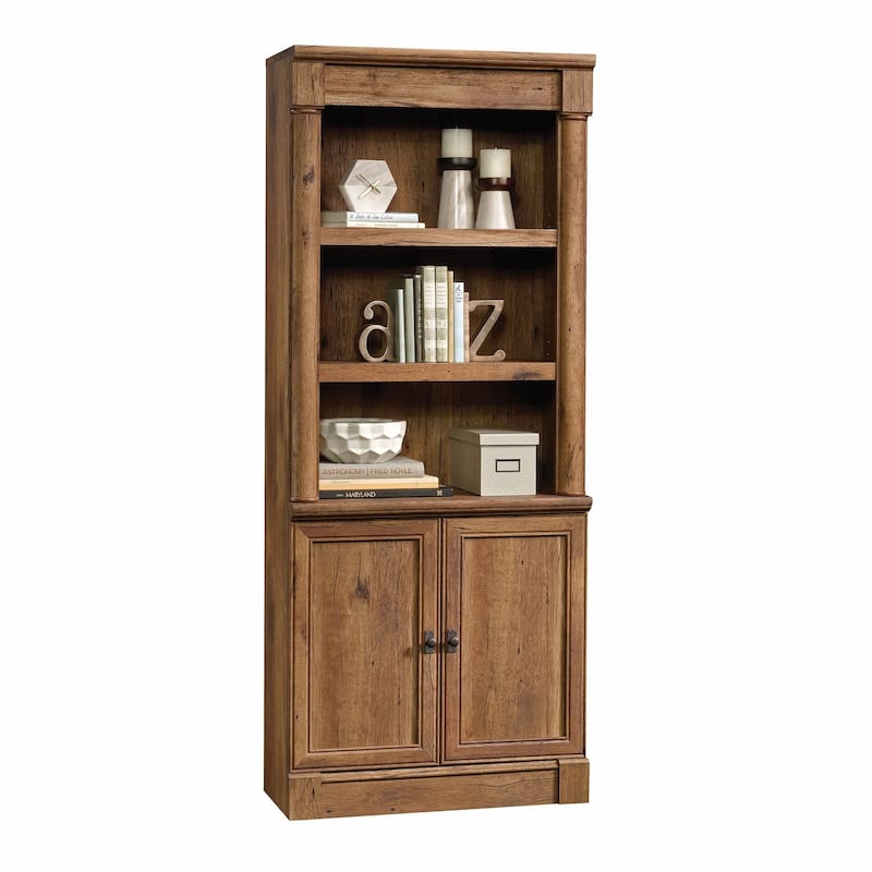 Palladia Library W/doors - Vintage Oak