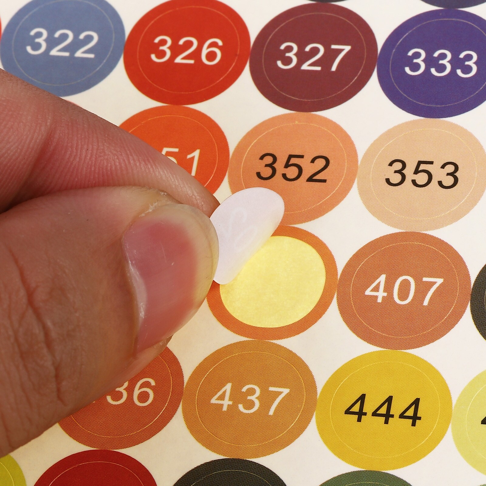 447 Color Diamond Painting Number Stickers, Diamond Painting Containers  Labels - Mixed color - On Sale - Bed Bath & Beyond - 38456457