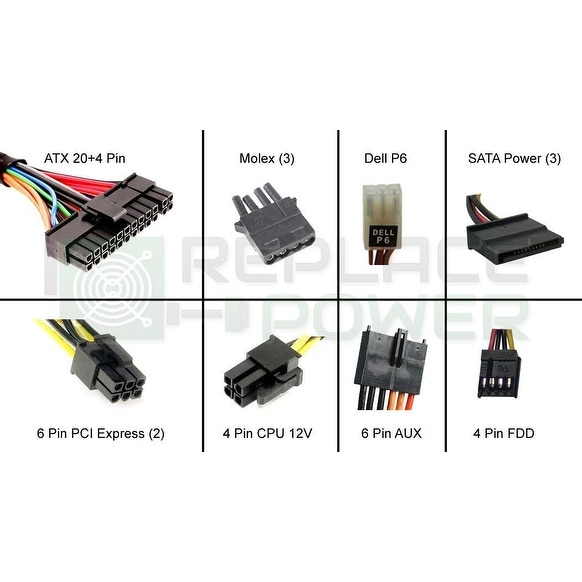 300 Watt ATX Power Supply Replace for Dell Optiplex 170l,gx50,gx60,gx240,gx150