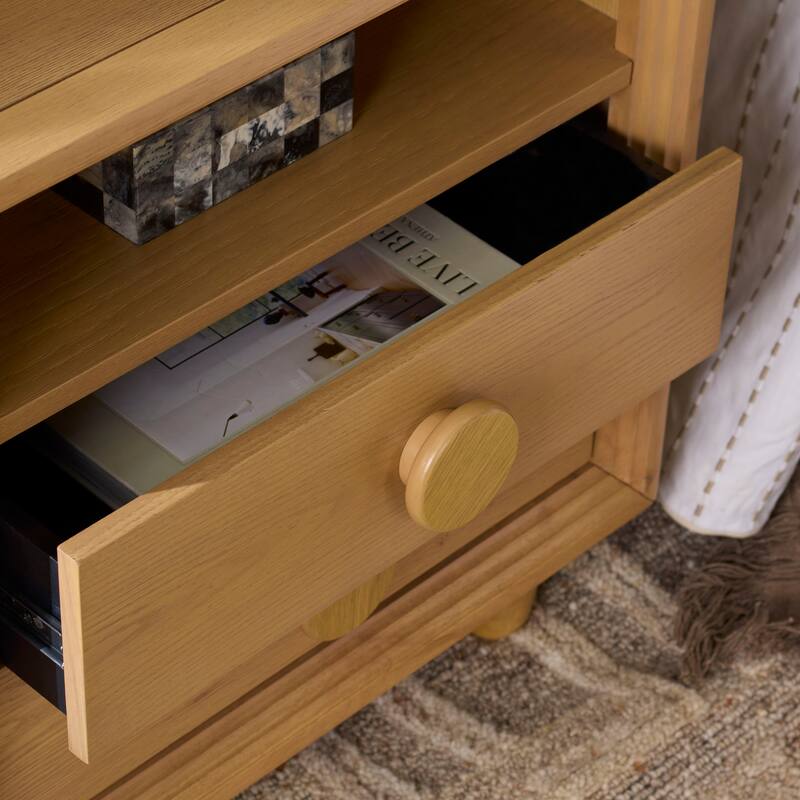 SAFAVIEH Home Akanksha 2-Drawer Nightstand