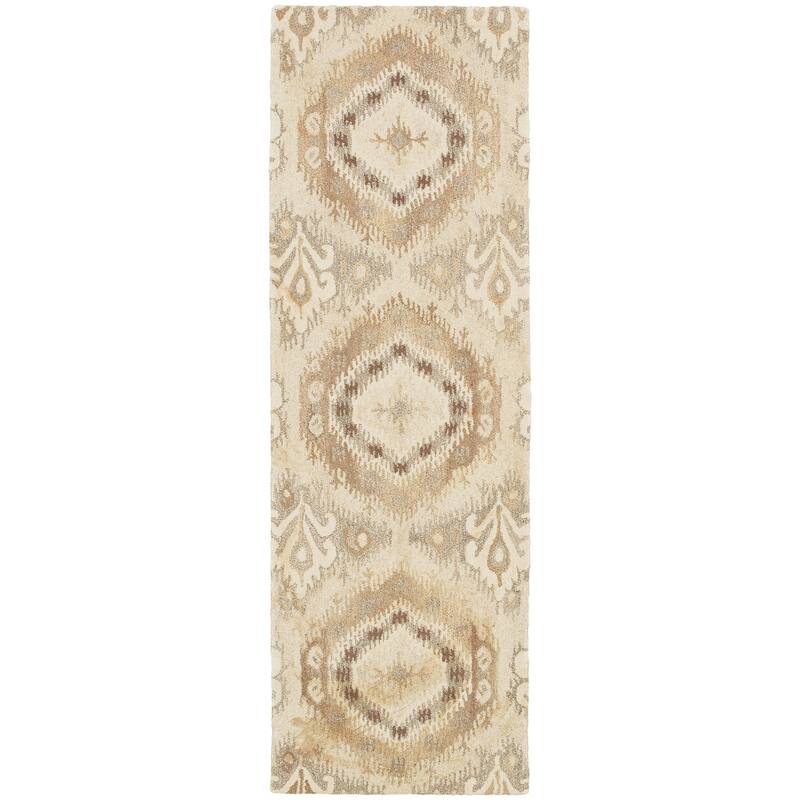 HomeRootsAbstract Scandinavian Rectangle Area Rug