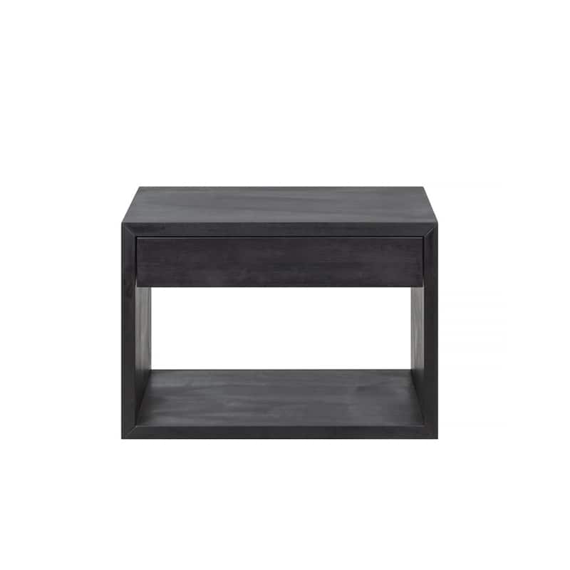 Floating Nightstand with Drawer, Modern Bedside Table Organize - 1-drawer