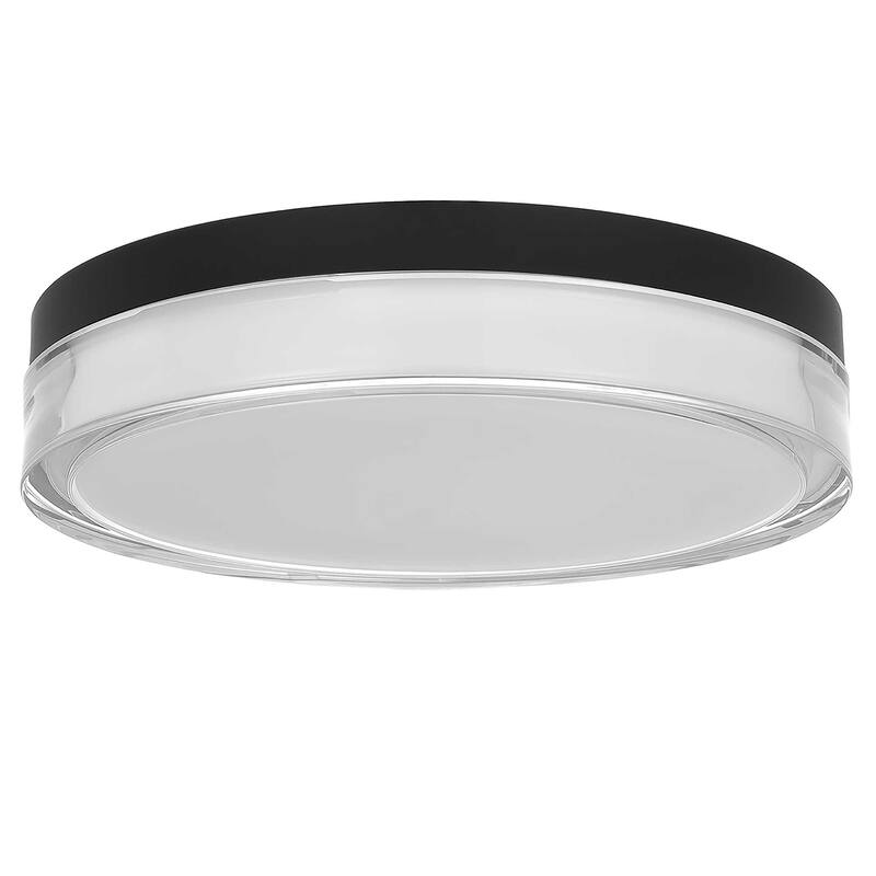 12-inch Flush Mount Integrated LED Light Dimmable 3 Color Temperatures Acrylic Diffuser