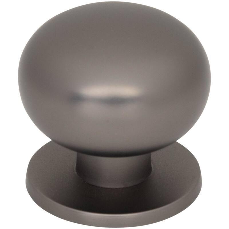 Top Knobs TK3330 Lambert 1-1/4" Mushroom Cabinet Knob from the - Ash Gray