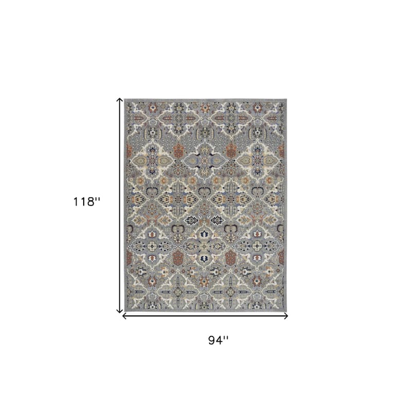 Power Loomed Floral Area Rug - 118
