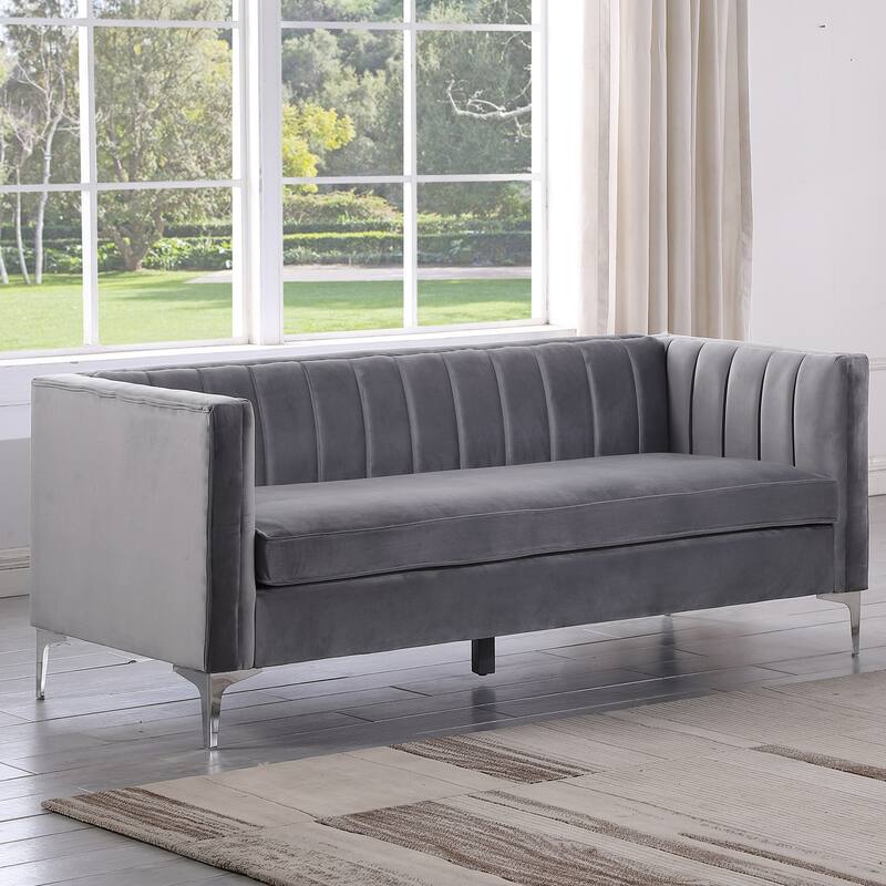 Morden Fort Living Room Furniture Sets Couches for Living Room, Chair, Couch and Sofa 3 Pieces, Fabric, Dutch Velvet