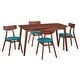 preview thumbnail 20 of 20, Simple Living Solid Beechwood Cadiz 5-piece Dining Set
