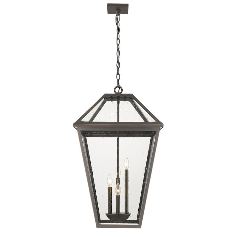 Z-Lite 579CHXLX Talbot 4 Light 20" Wide Semi-Flush Marine Grade