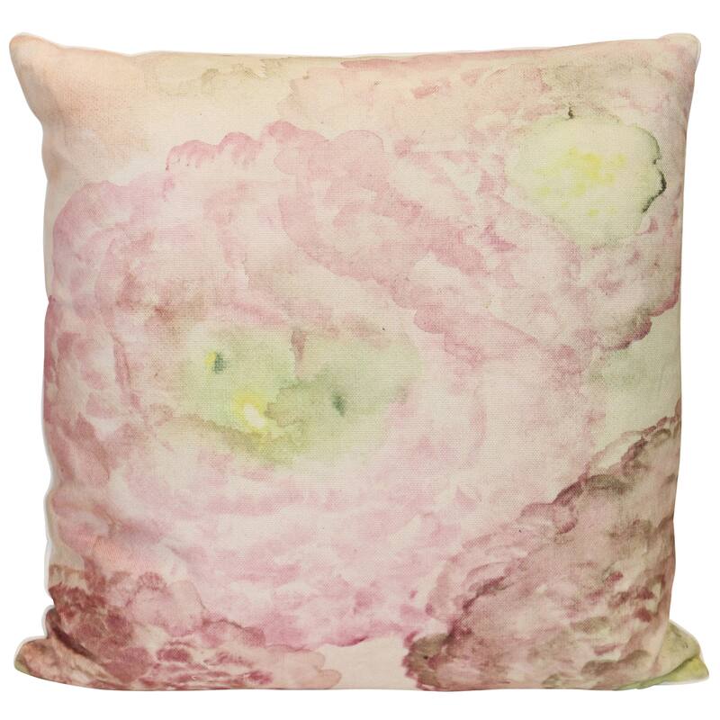 StyleCraft Tamara Day for StyleCraft Blush Cloud Bloom Pillow - Soft Pink - 24" x 24"