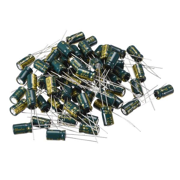 Shop Aluminum Radial Electrolytic Capacitor Low Esr Green 47uf 50v 6 3 X 11 Mm 50pcs 47uf 50v 6 3x11 50pcs Overstock 26408951