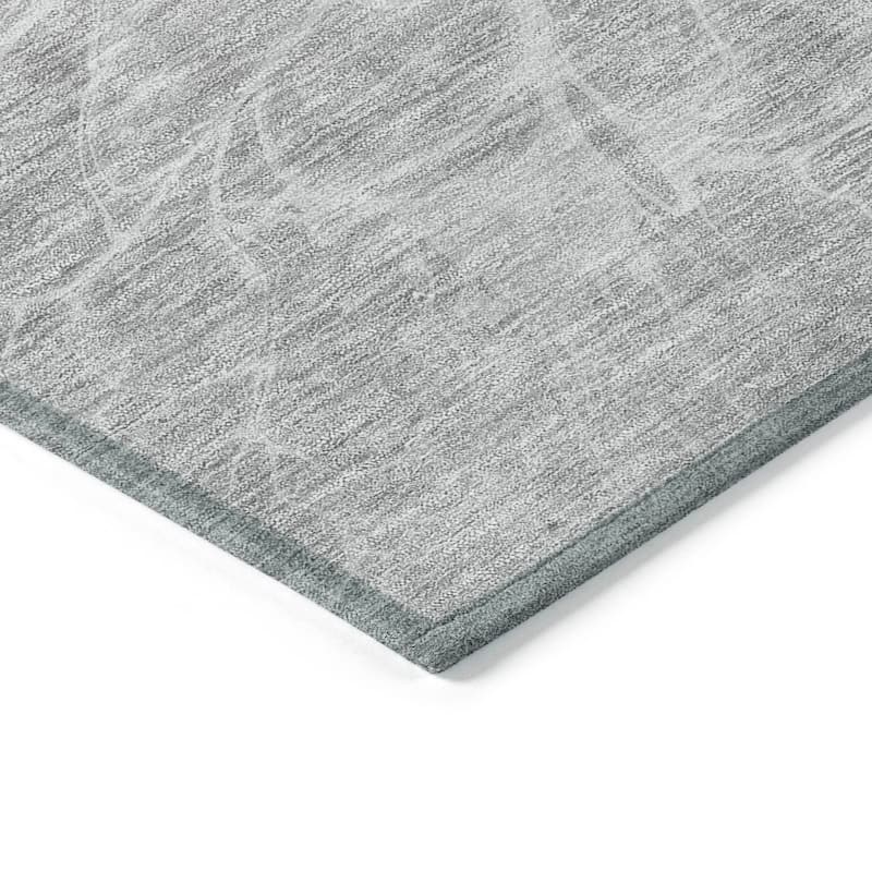 Machine Washable Indoor/ Outdoor Chantille Modern Vintage Floral Rug