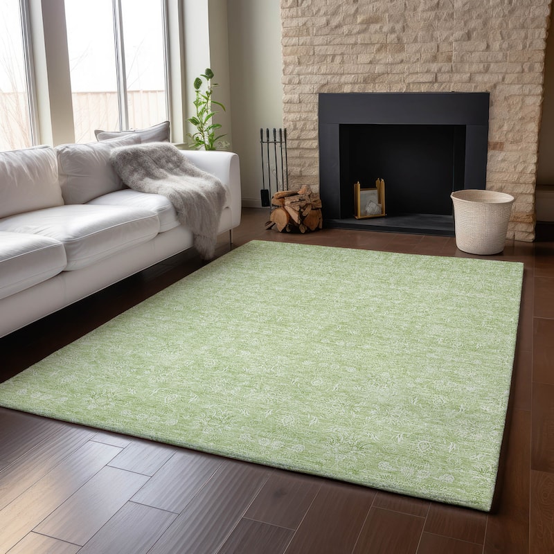 Premium Washable Super Soft Traditional Borderless Mayfield Rug