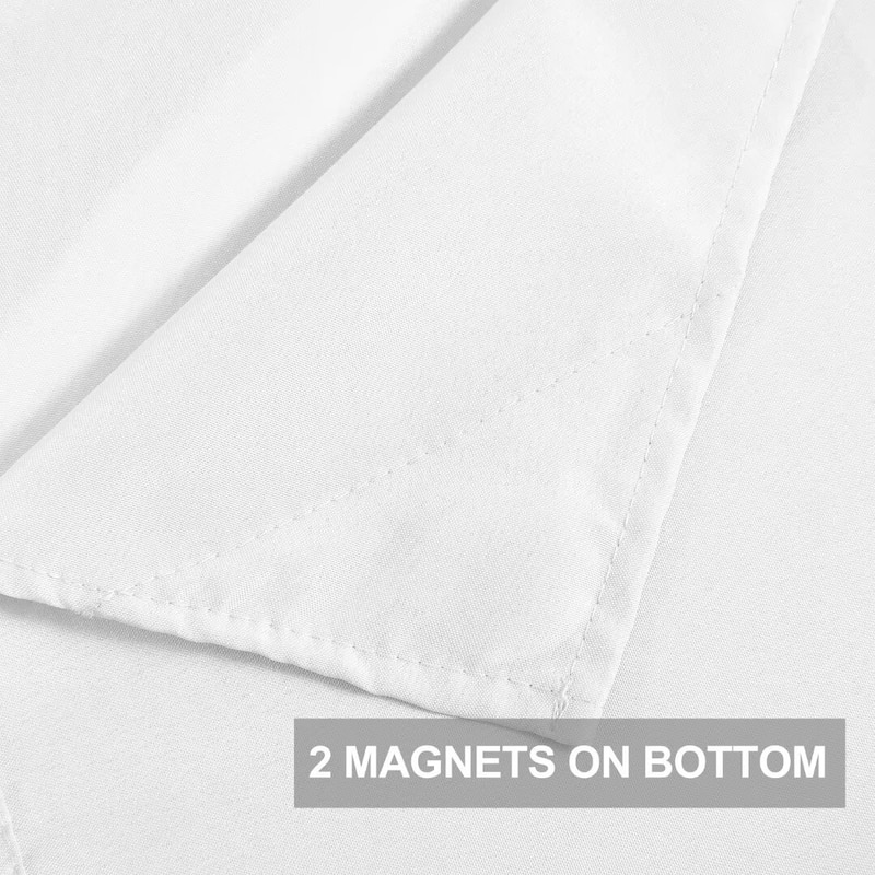 Fabric Snap-in Replacement Shower Curtain Liner