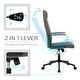 preview thumbnail 13 of 13, Porthos Home Shea Office Chair with Tilt Mechanism, PU Upholstery