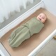 preview thumbnail 16 of 16, Swaddle Blankets for Baby Girl & Boy with Easy Access Zipper for Diaper Changes