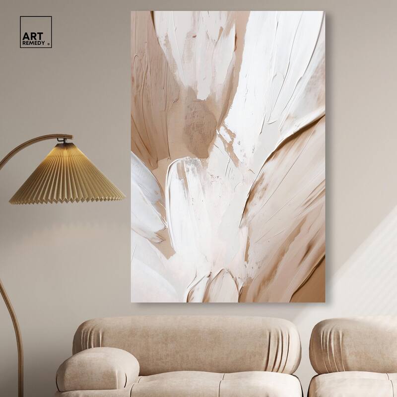 Fawn and Frost Canvas by Art Remedy, Gallery Wrapped