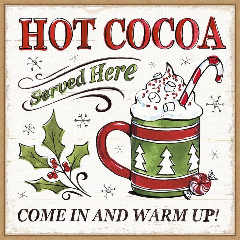 Christmas Treats IV by Anne Tavoletti Framed Canvas Wall Art