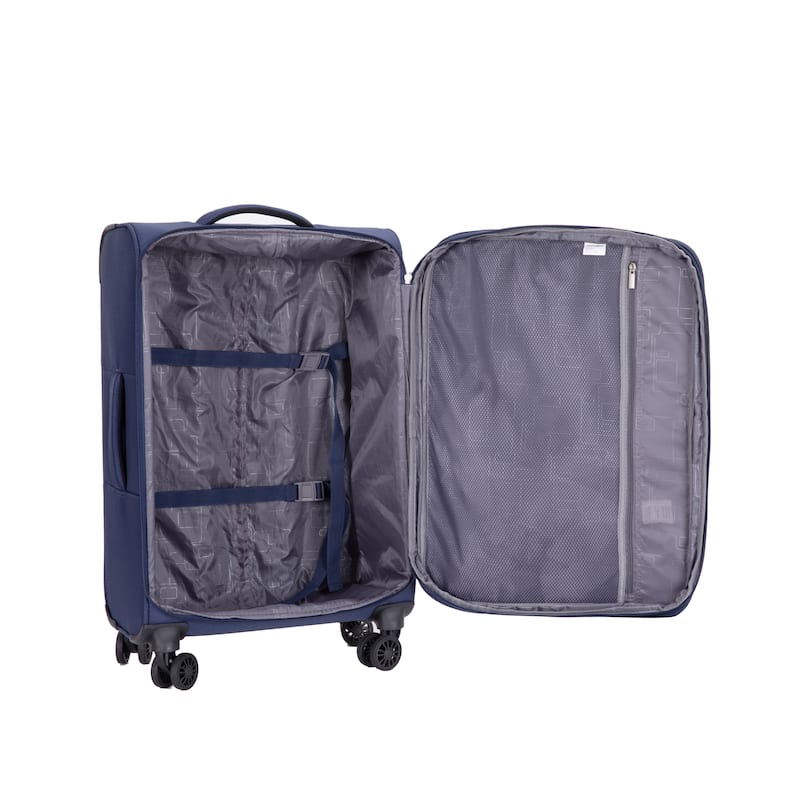 Carry On Luggage Sets 3 Piece, Softshell Lightweight Durable Suitcase with Spinner Wheels and Alloy Zipper, for Men Women