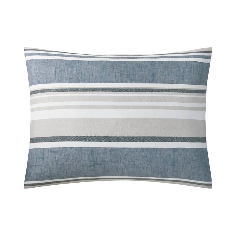 Easton Stripe 5 Piece Comforter/Quilt Set