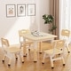 preview thumbnail 17 of 15, Kids Table and 4 Chairs Set with Graffiti Desktop
