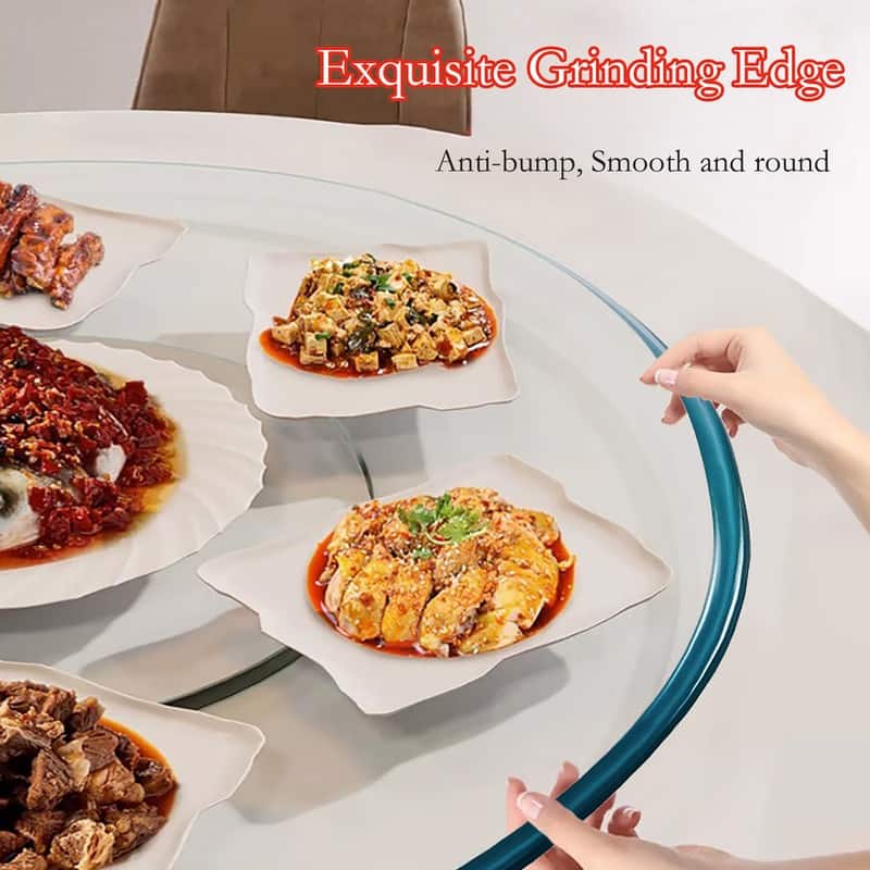 Lazy Susan Turntable for Dining Table Tabletop Rotating Tray Bed Bath