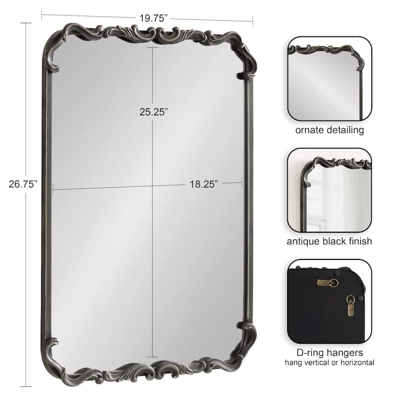 Kate and Laurel Brazelton Framed Wall Mirror