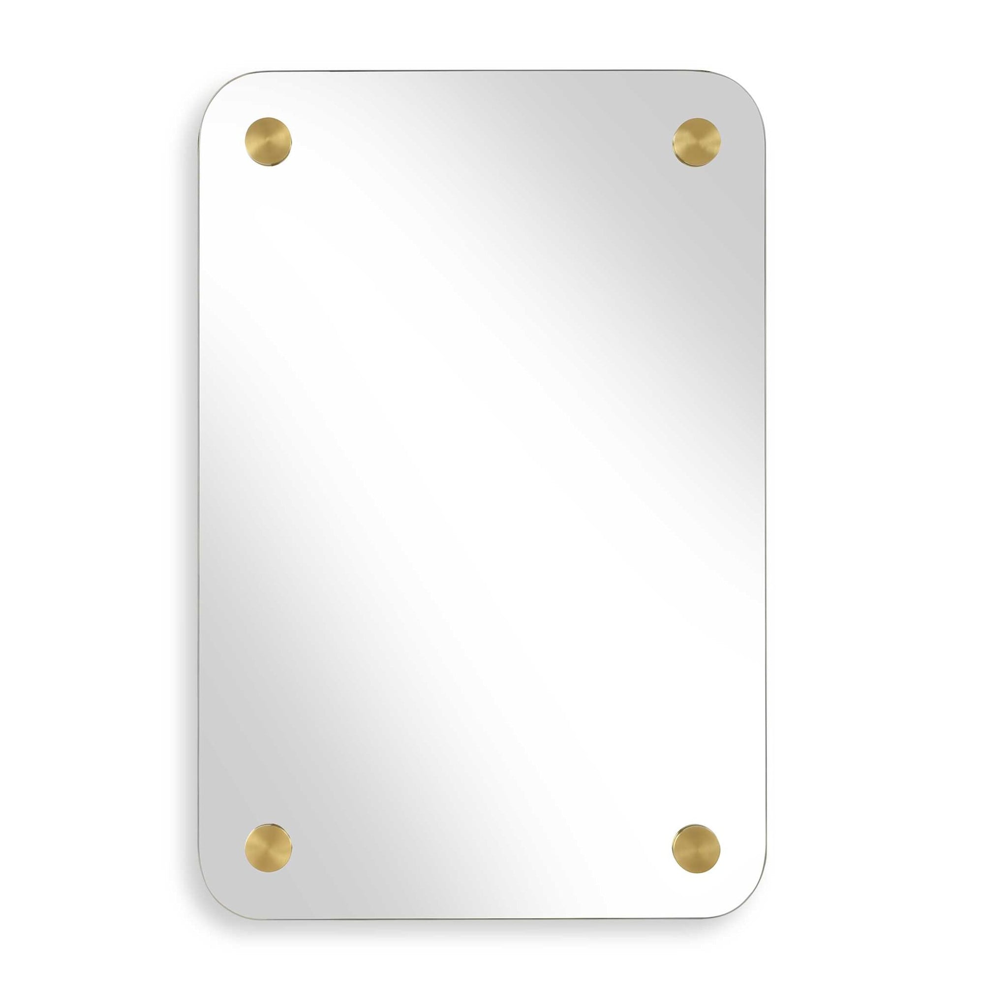 Uttermost 08265 Hamrick 24"W x 36"H Rectangular Flat Frameless Accent