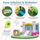 preview thumbnail 8 of 10, Costway Inflatable Bounce House with Slide Jumping Area Obstacle Ball